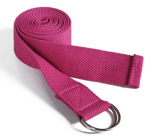 

Ultra Long 250cm Yoga Stretcching Strap Belt with D Ring Essential Yoga Props for Beginners, Various color as below