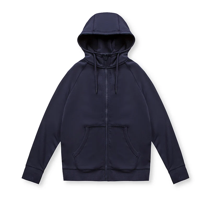 

Cotton Causal Terry Stretchable 260g Oversized Men's High Quality Full Zip Up Hoodies