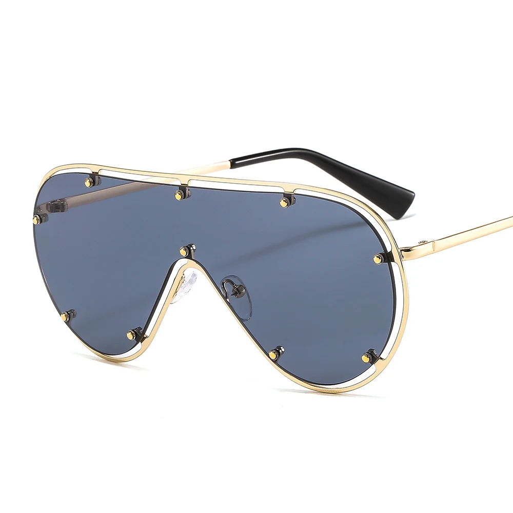 

Small Cuttle Fish Fashion Sunglasses Newest 2021 Luxury Gradient Punk Custom Sunglasses
