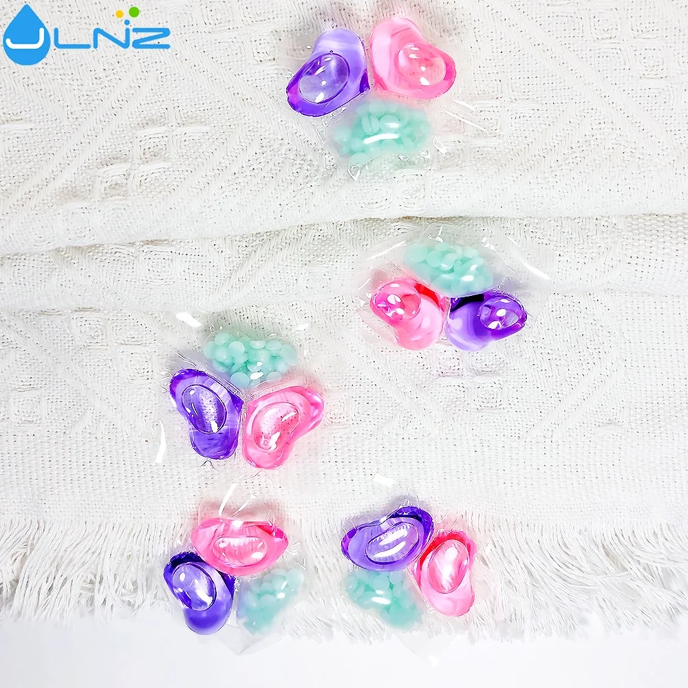 

OEM wholesale New formula surf detergent powder water soluble washing capsules clean liquid laundry detergent pods