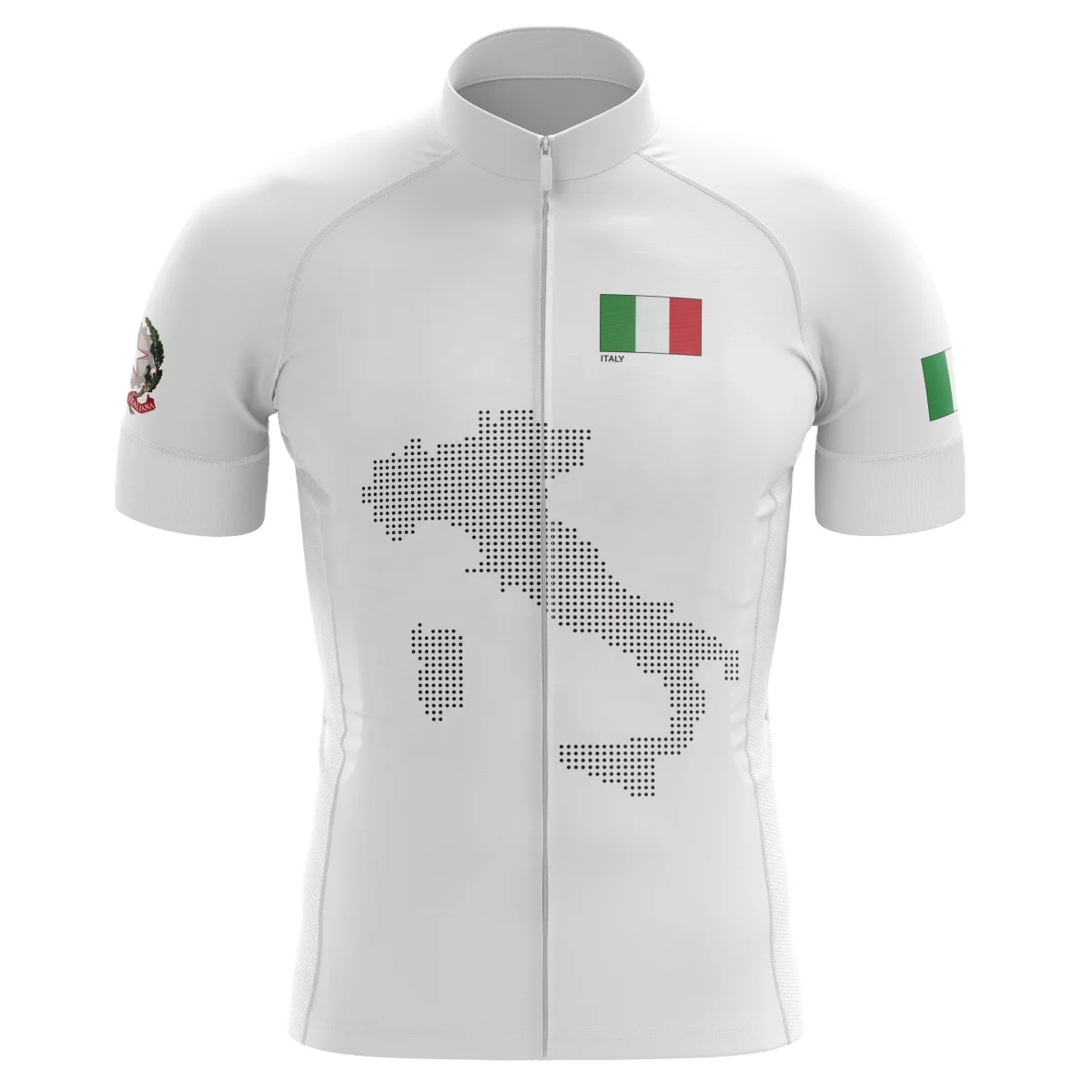 

HIRBGOD TYZ670-01 Italy map line cycle jersey Men's short sleeve bike jersey Comfortable cycling jersey Plus Size cycling wear