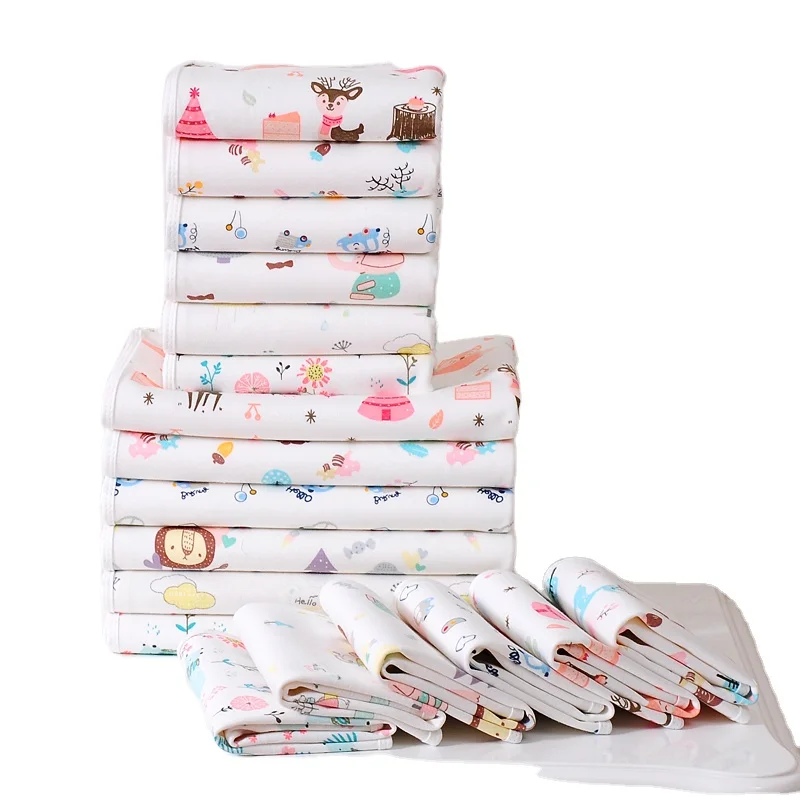 

Kids portable knitting washable baby diaper convertable changing pad cover set infant bed urine diaper changing mat