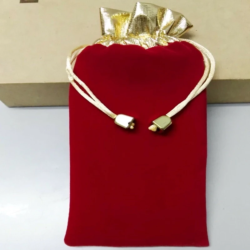 

8.5*18cm velvet jewelry dust bag pouch velvet gift drawstring custom velvet bag