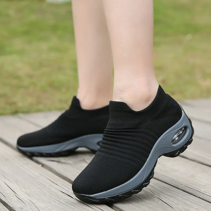 

Hot sale four seasons fitness sport running shoe air cushion shoes for woman