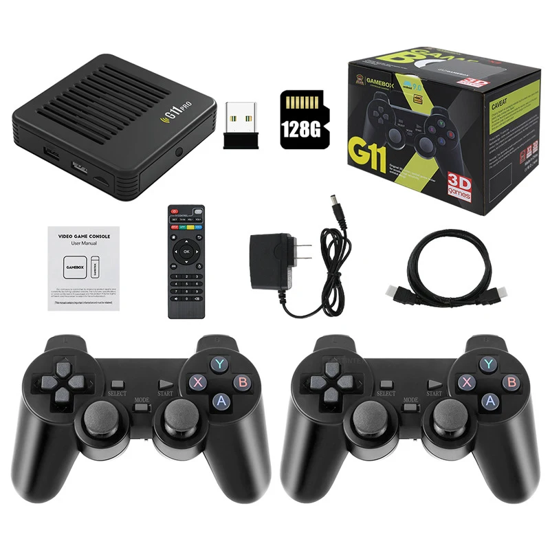 

Video Game Console or Saturn/God of War G11 Pro Classic Retro Game Box for Sega/DC TV Box Super Arcade Game with WiFi