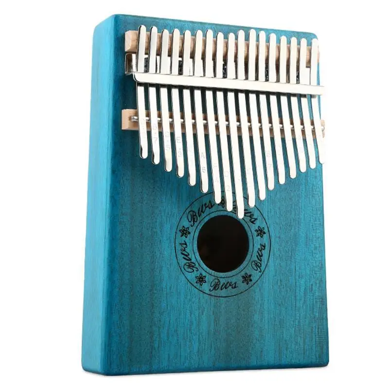 

2020 Hot sale musical instruments kalimba 17 keys Nanzhu wood thumb piano, Nature