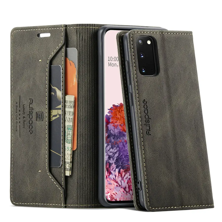 

Retro Phone Case for Samsung Galaxy S30 S20 S10 Plus Kickstand Stand Cover for Samsung S20 Ultra Wholesale Cheap Factory Cover, Black brown red blue