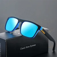 

2019 custom logo Polarized Sunglasses color Men's Driving Shades Male Sun Glasses Retro Cheap