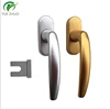 Foshan factory direct aluminum accessories casement window handle with silver color