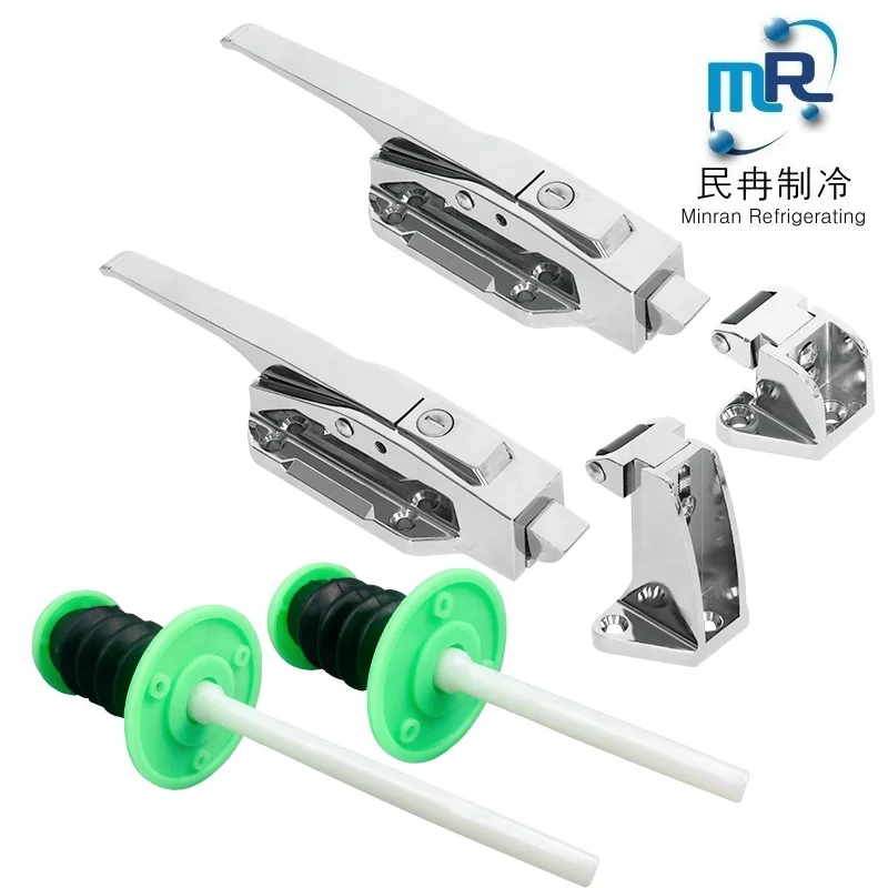 1178 Convex Door Lock Door Hardware Cold Room Door Handle Lock Latch