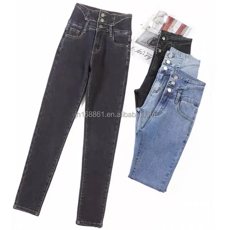 

2021 New South Korean women's jeans loose straight tube large boyfriend jeans wholesale, Blue