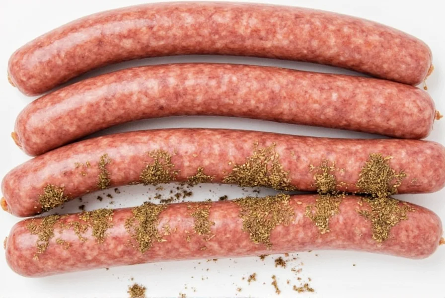 Homemade breakfast sausage spice blend ingredients arranged neatly
