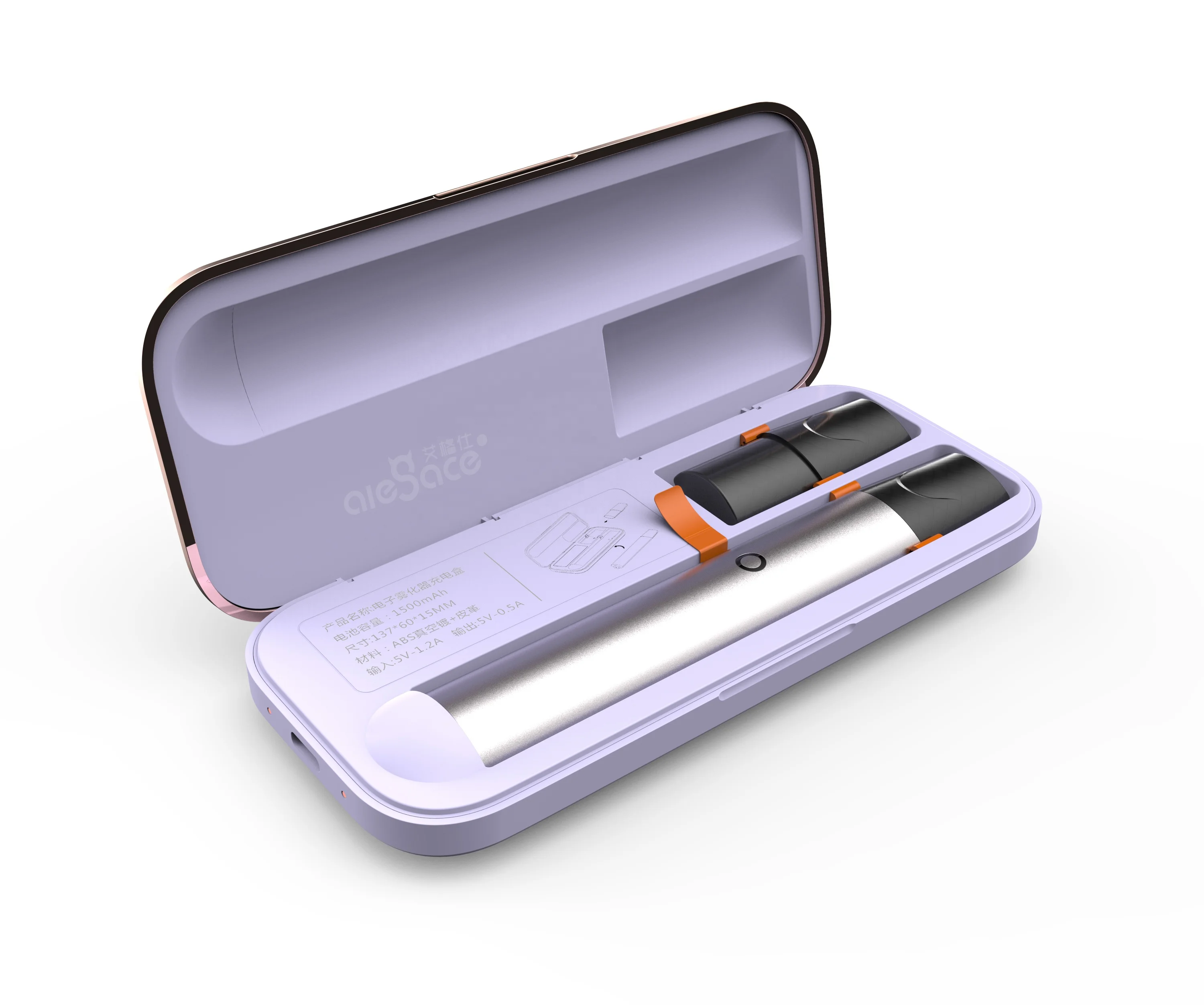

Electronic cigarette charging case e-cigarette magnetic charging compartment Apply to Bode/YOOZ/MOTI/RELX