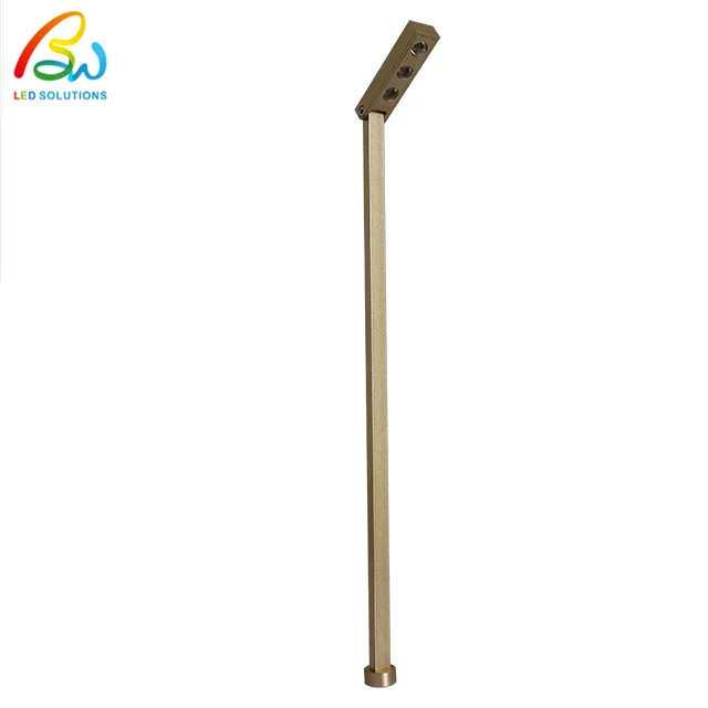 2019 New Led Jewelry Showcase Lights Jewelry Display Showcase Led Pole Standing Spotlight