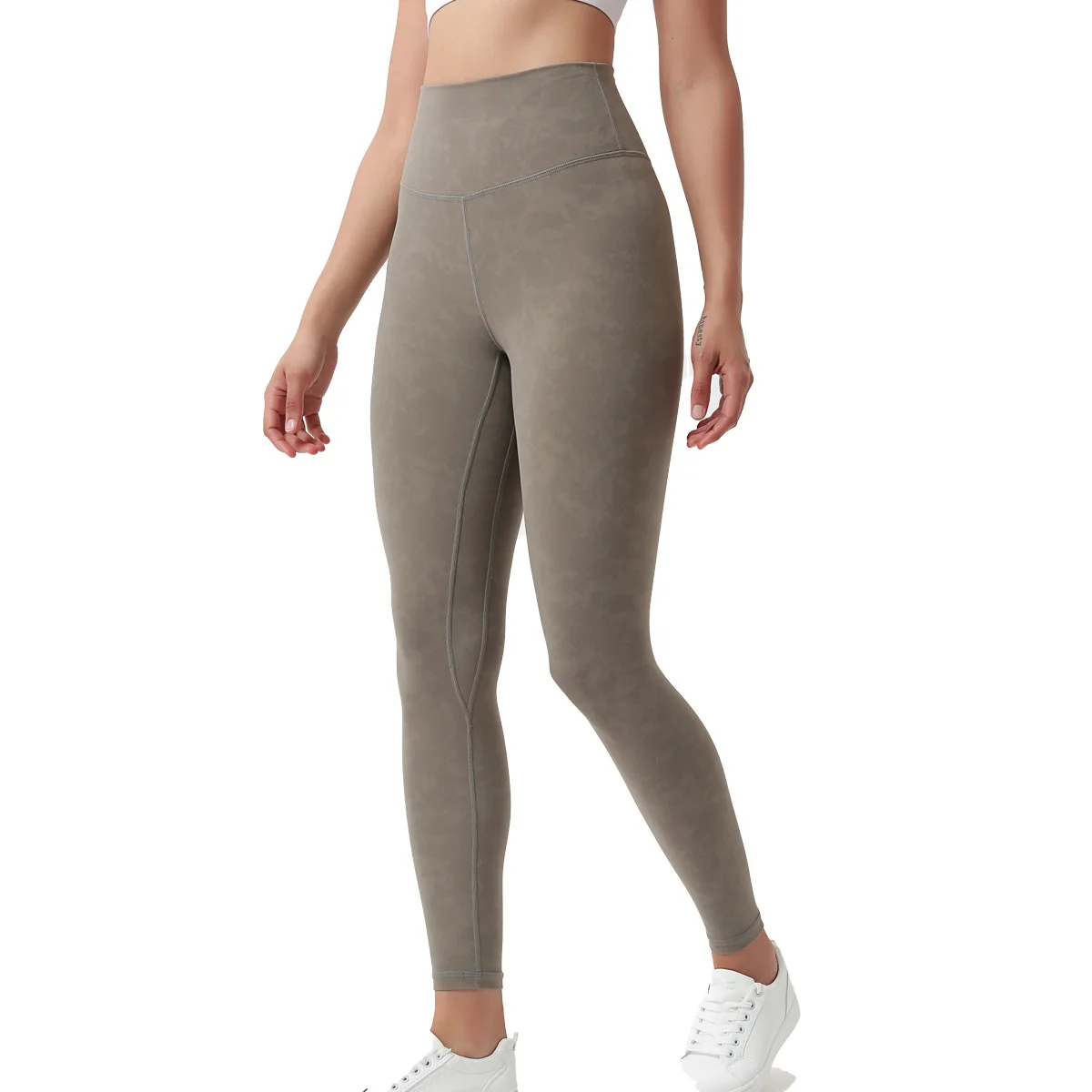 

HOT High Waist Ankle-length embossing Leggings womans leggings yoga fitness, Accept customers color