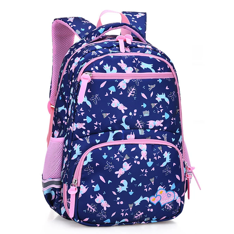 

oybp-9922 Wholesale Children Backpack School Bag Waterproof Reflective Strip Design kids School Backpack For Teenage Girls