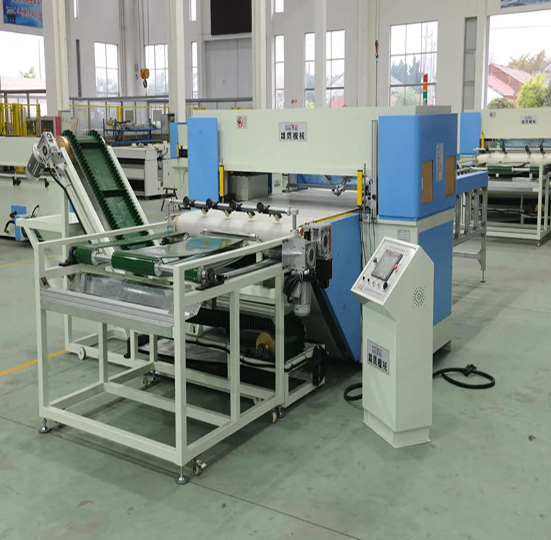 
PVC LVT SPC floor cutting machine production line 