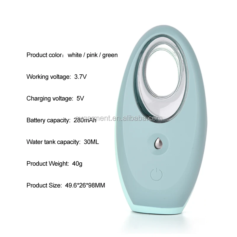 Cheap wholesale handheld mini rechargeable facial steamer
