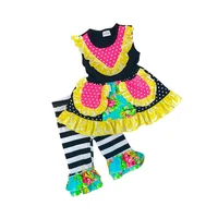 

Baby Girl Sleeveless Dress and Pants Set Kids Girls Fashion Summer Clothes Set