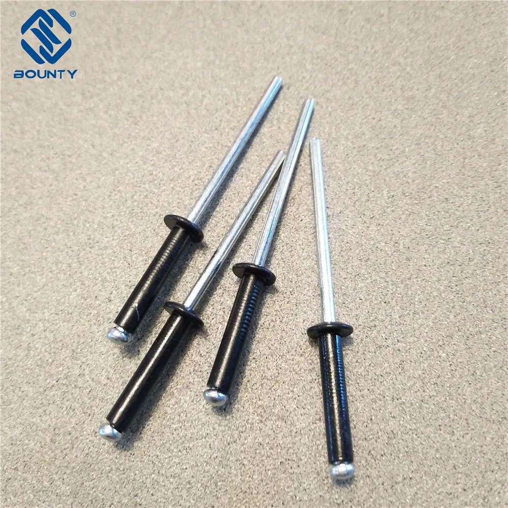 Ral/pantone Color Blind Rivets Al5050 Steel Din7337 Dome Head Pop