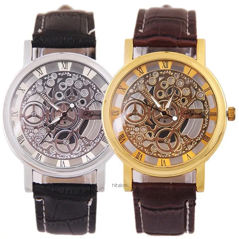 

Factory hot sale Relogio Masculino watch men gold branded watches skeleton 2020 in stock watch men