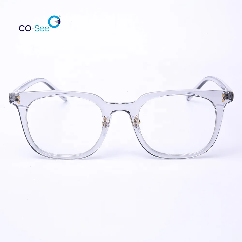 

Eyewear Clear Optical Glasses Frames Multiple Colors Fashionable Design PC Unisex Injection with Demo Lens  OEM, ODM