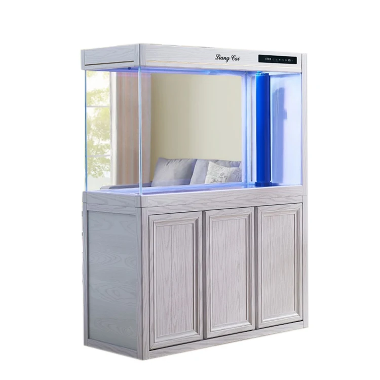 

DBL 1000*500 China Wholesale Ultra White Glass Acuarium Big Size Aquarium Tank Cabinet Square Glass Marine Aquarium, Picture color