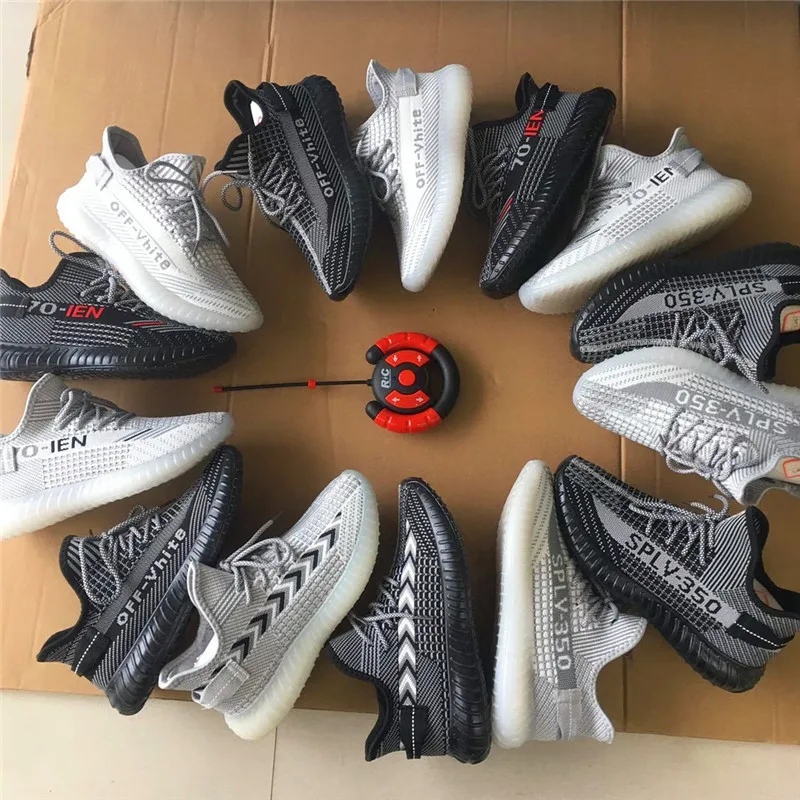 

Spring and autumn knitted mesh sneakers Casual comfortable running shoes