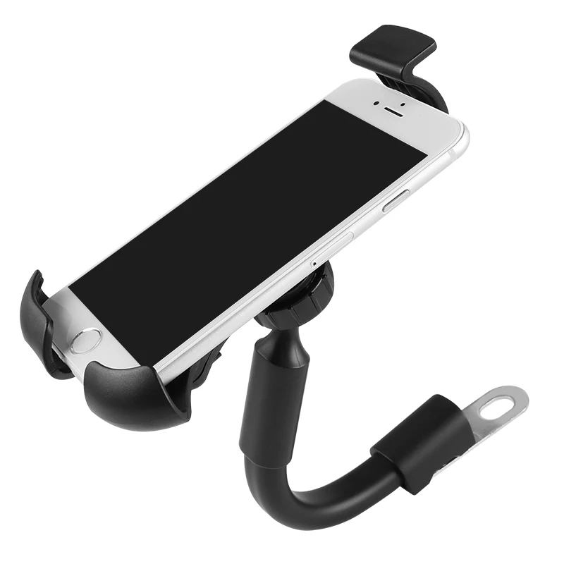 

High Quality and Ready to Ship Motorcycle Cell Phone Holder Abs Stand Holder, Black