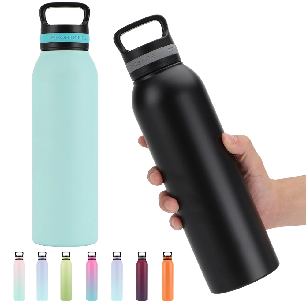 

2021 Popular Double Wall Stainless Steel Vacuum Insulated Sports Water Bottle 20oz Wholesale Water Flasks, Customized