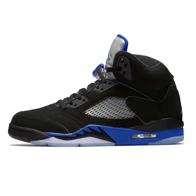 

2022 5 Racer Blue Men women sneakers fashion casual sports shoes basketball shoes Jordan 5