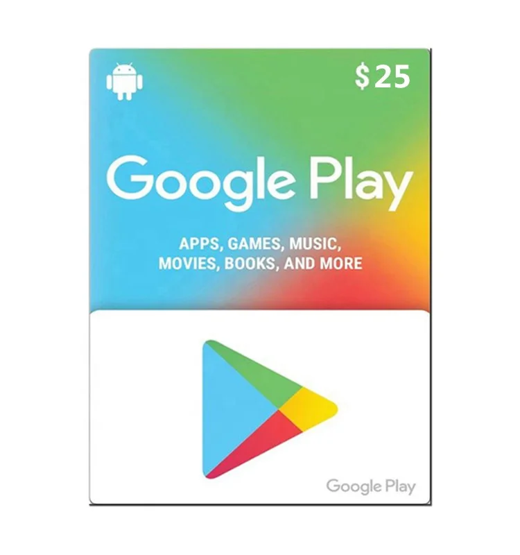 

Fast deliver US region 10US google play gift card Gmail loaded account 100US google play CARD