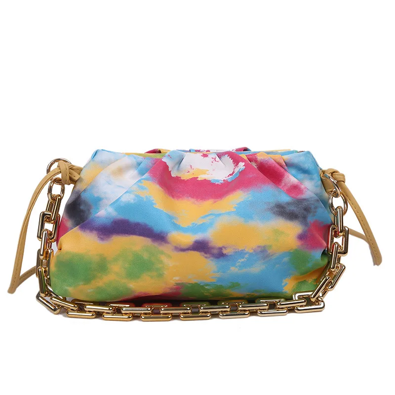 

2021 New Fashion Soft Pu Leather chain bag handbag cloud bags