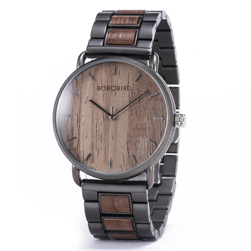 

2020 Luxury Brand Private Label OEM Wholesale Price Cheap Male Wristwatches BOBO BIRD Quartz Woodwatch, 4 colors