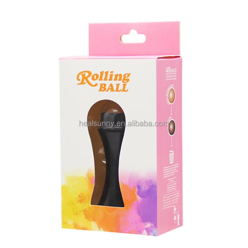 

Wholesale Reusable carrier oil Volcanic Stone Ball facial oil absorbing roller