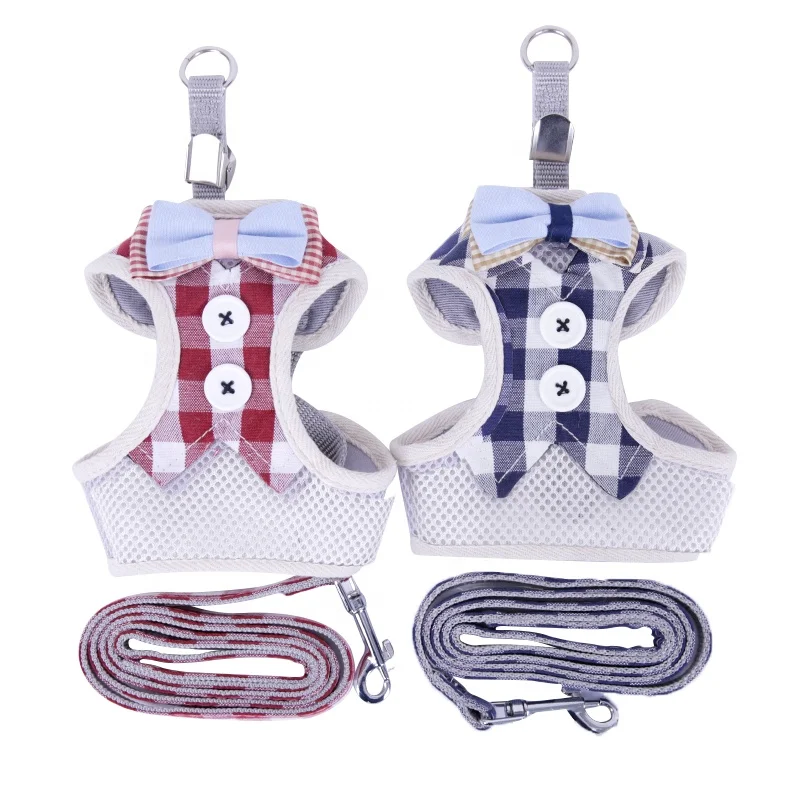 

Sublimation Pet Harness, Red and blue