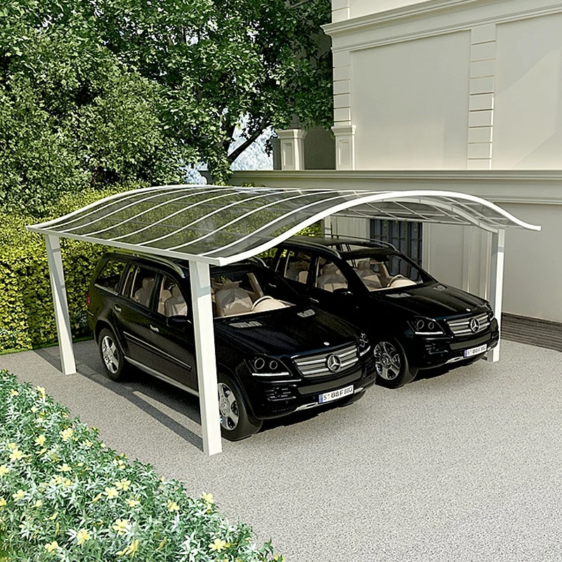 

Aluminium modern garage car parking metal carport canopy tent outdoor, Avaliable