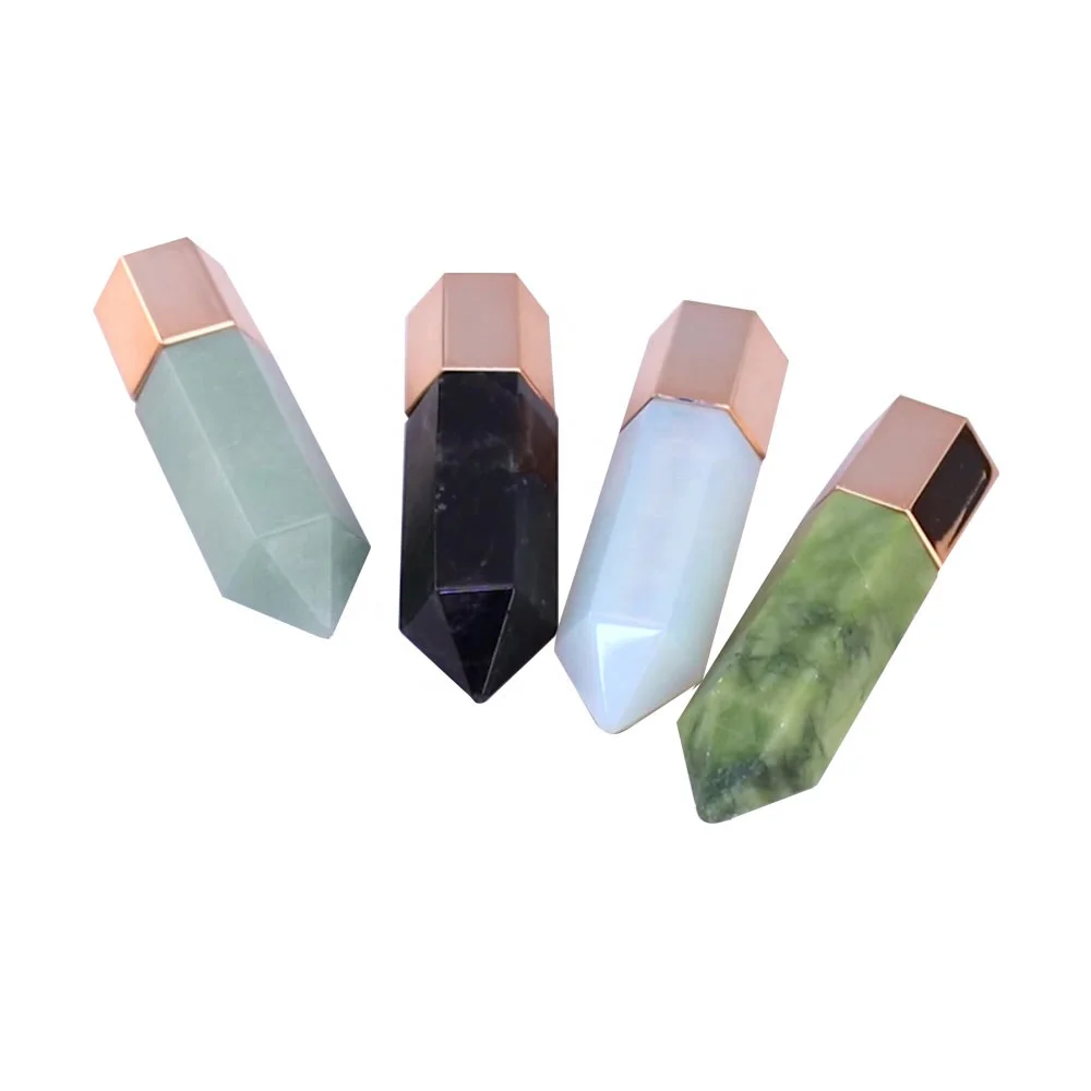

Factory direct sale Crystal 10ml roller bottle for essential oil perfume