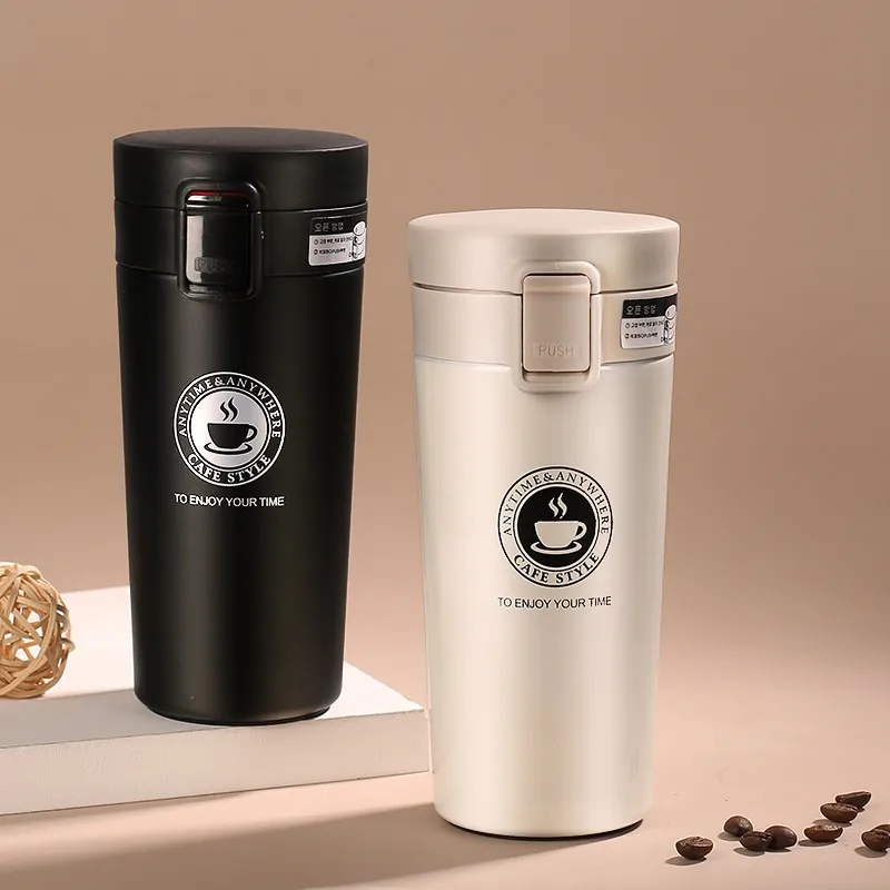 

Coffee Tumbler Stainless Steel Vacuum Insulated Tumbler with 100% Leak-Proof Travel Coffee Mug Lid