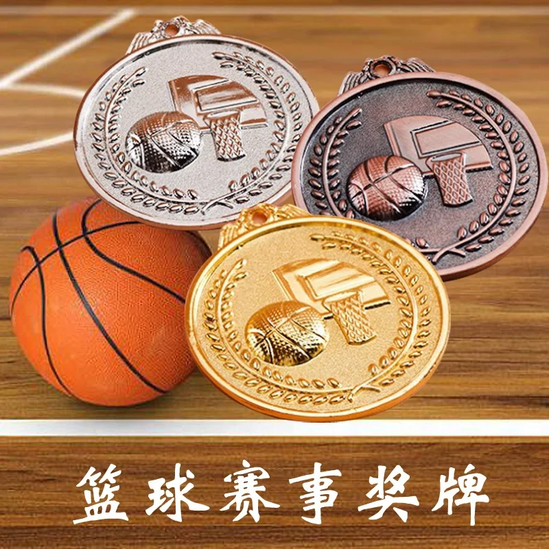 

Wholesale 3D Basketball Medal OEM Blank Metal Medal Metal Sports Medal