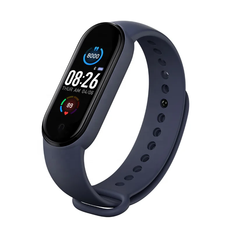 

Smartwatch Smart Band Mi Band 5 Pulseira Reloj Heartrate Blood Pressure Wrist AMOLED Screen Fitness Tracker For Xiaomi