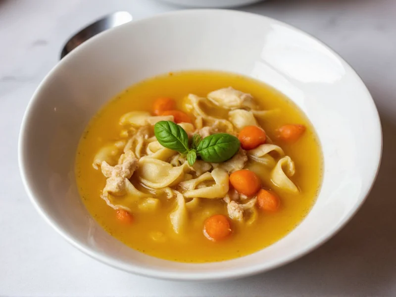 Chicken Noodle Soup for Colds: Science-Backed Relief