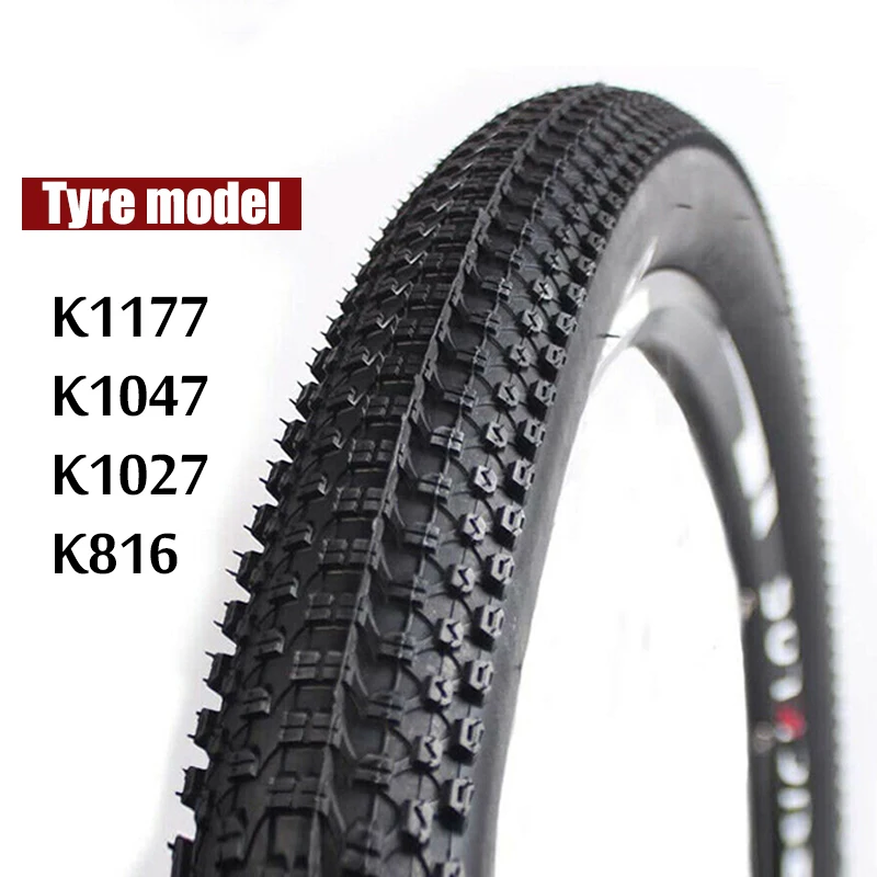 

KENDA 26*2.1/1.95 Mountain Bicycle Tyre 60TPI MTB K1047 K1027 K816 K1177 Not Folded Ultralight Non-slip Cycling Tire, Black