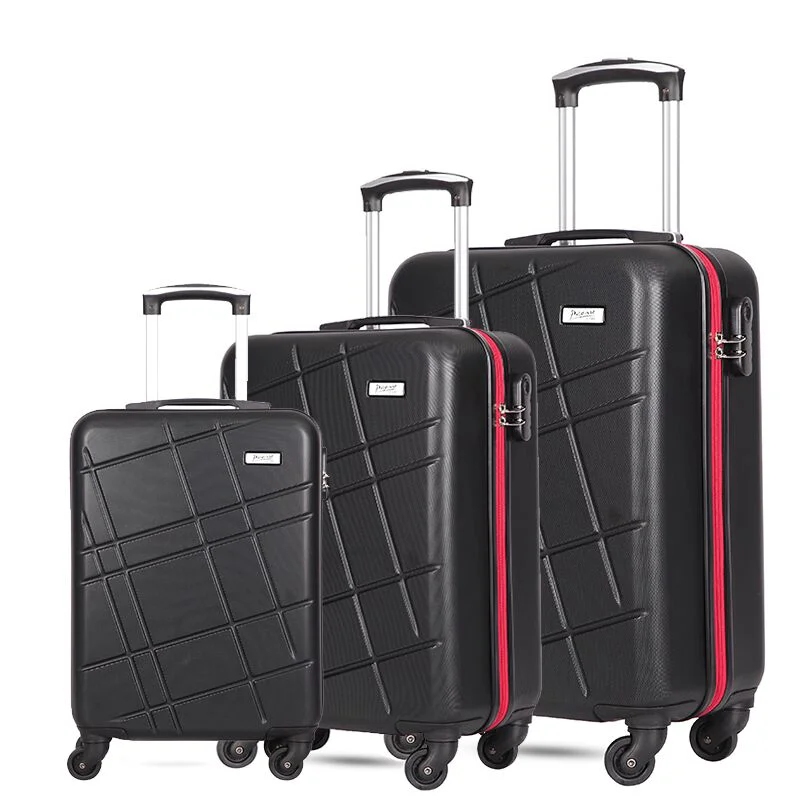 

Factory Fashion Lightweight ABS Trolley Spinner Luggage Set, More color for choice
