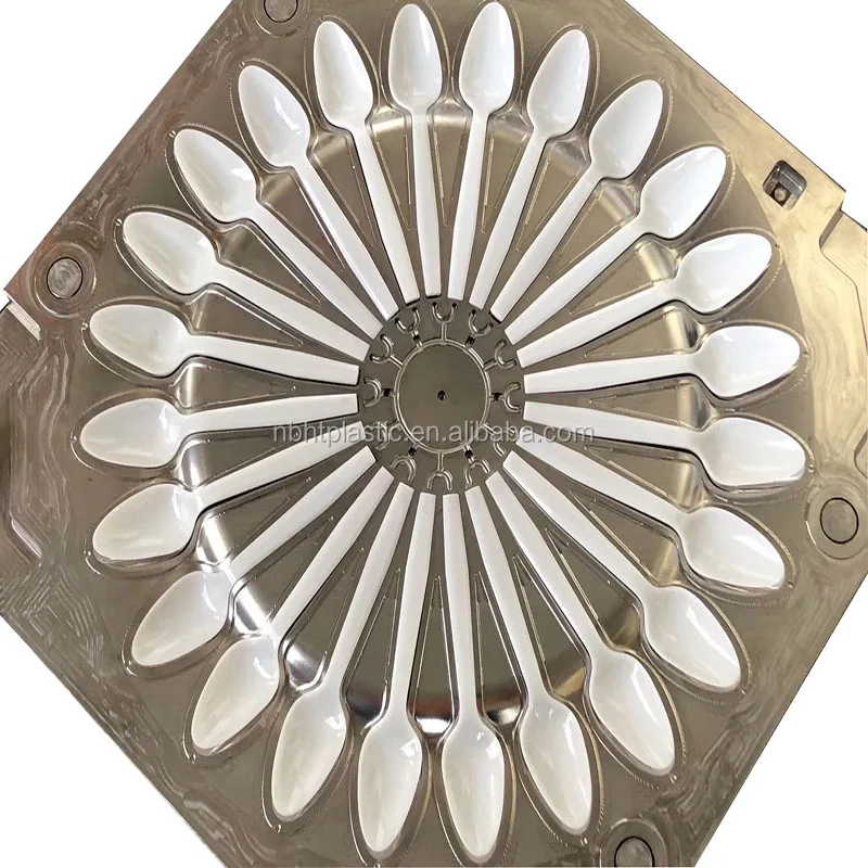 Disposable Plastic Knife And Fork And Spoon Mold Glass Tableware Mold