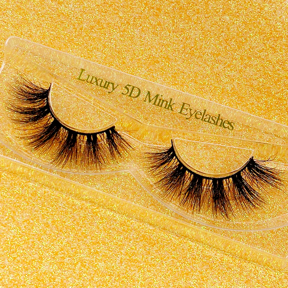 

Factory wholesale 3d mink eyelashes 25mm mink custom false eyelash with packaging box 3D mink eyelashes vendor clear bulk lshes, Black color