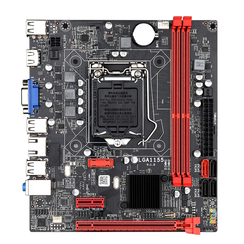 

B75M 16GB DDR3 LGA 1155 Desktop Motherboard For Pc MotherBoard