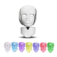 

Private Label Anti Aging Face Whitening 7 Color PDT Machine Photon Light Therapy Facial LED Mask for Face and Neck