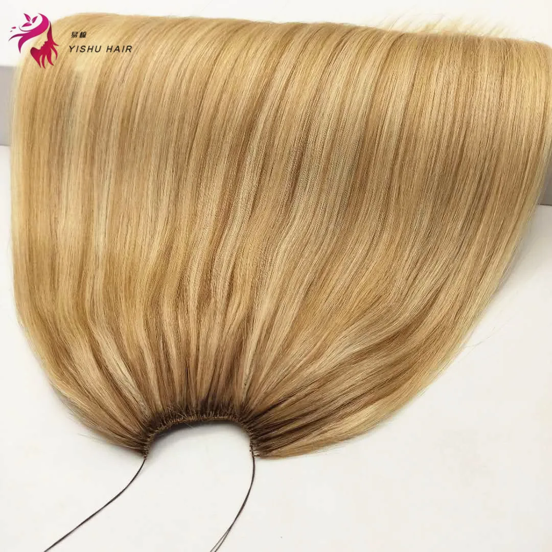 

2020 hot selling 100% pure human piano color 8/22 20inch 10a grade feather braiding hair, Natural color #1b