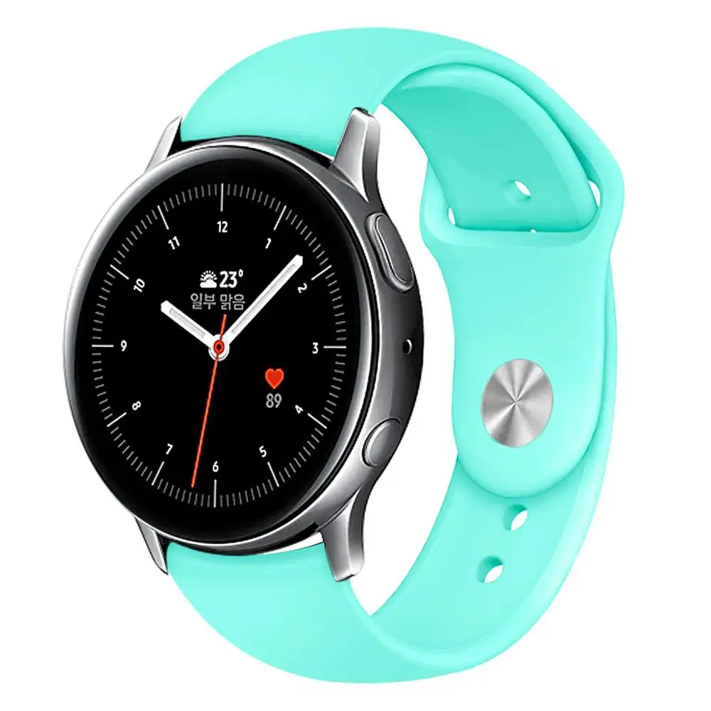 

Classic Quick Release Silicone Rubber Sport Straps For Samsung s4 3 Active Smart Watch Bands Bracelet